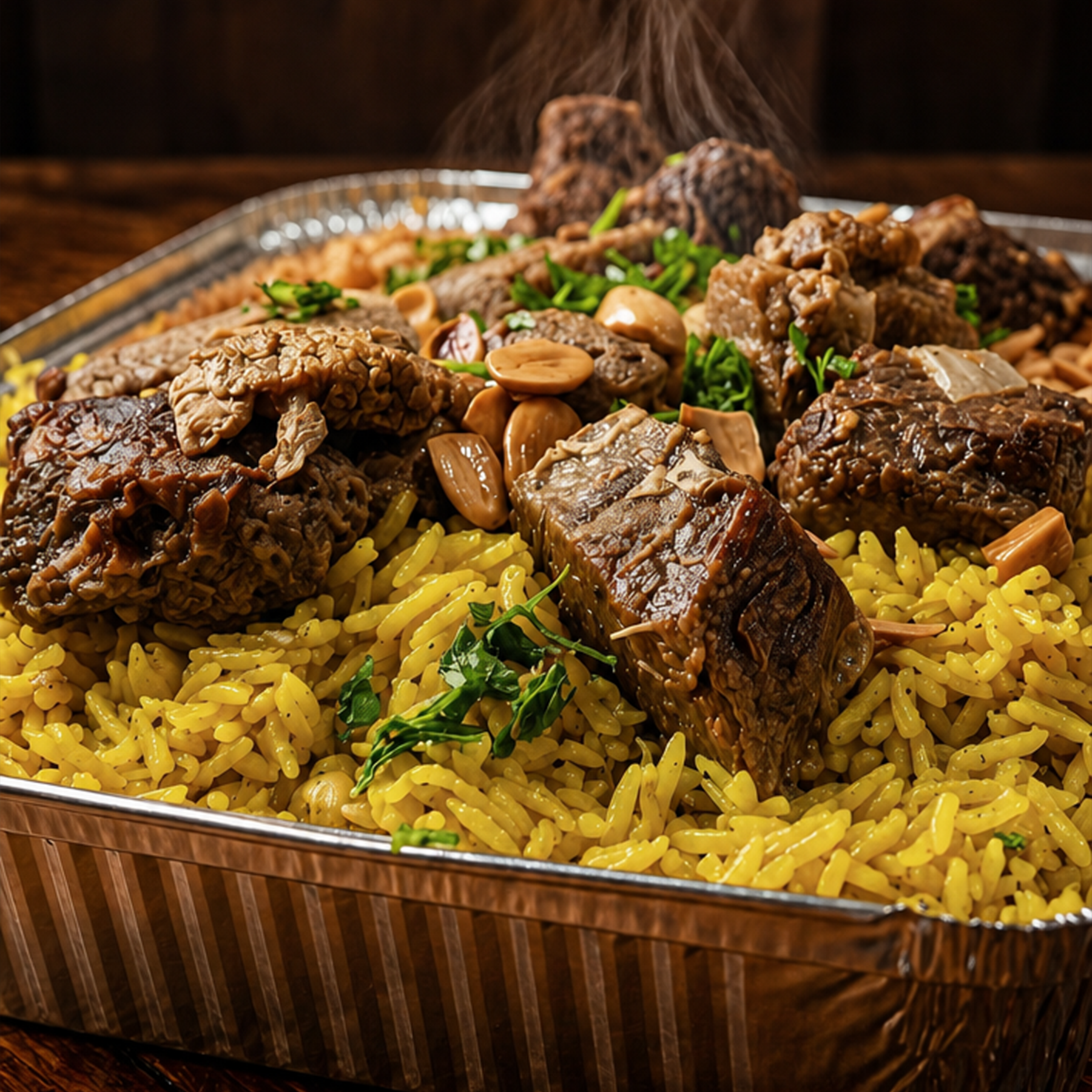 تشكيلة من وجبات مطعم بلدنا